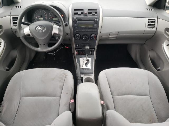 JTDBU4EE2A9099331 - 2010 TOYOTA COROLLA BASE SILVER photo 8