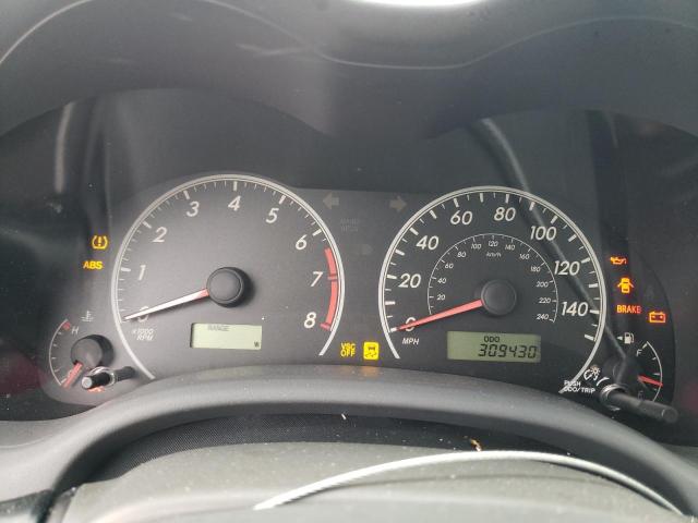 JTDBU4EE2A9099331 - 2010 TOYOTA COROLLA BASE SILVER photo 9