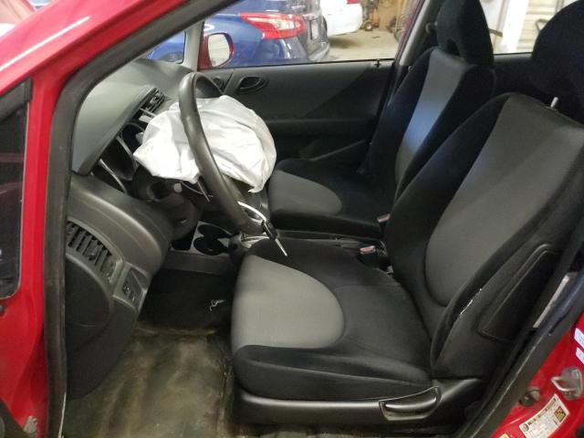 JHMGD38677S064613 - 2007 HONDA FIT S 红色 照片 7