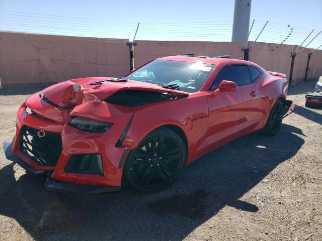 1G1FF1R76J0191187 - 2018 CHEVROLET CAMARO SS RED photo 1