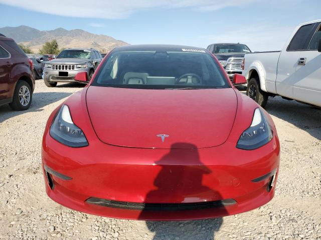 5YJ3E1EB8NF143575 - 2022 TESLA MODEL 3 RED photo 5