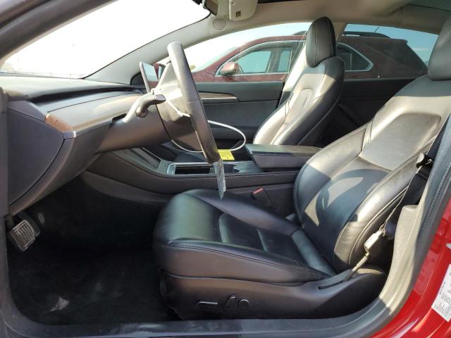5YJ3E1EB8NF143575 - 2022 TESLA MODEL 3 RED photo 7