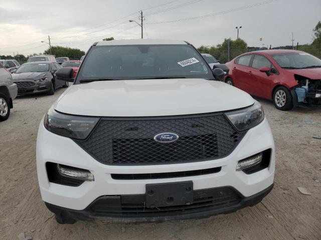 1FM5K8ABXMGA96419 - 2021 FORD EXPLORER POLICE INTERCEPTOR 白色 照片 5