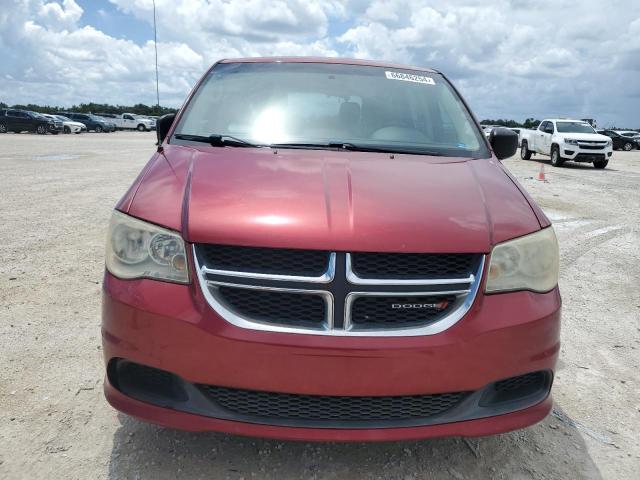 2C4RDGBG6ER338434 - 2014 DODGE GRAND CARA SE RED photo 5