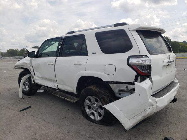 JTEBU5JR6K5663307 - 2019 TOYOTA 4RUNNER SR5/SR5 PREMIUM Biały zdjęcie 2
