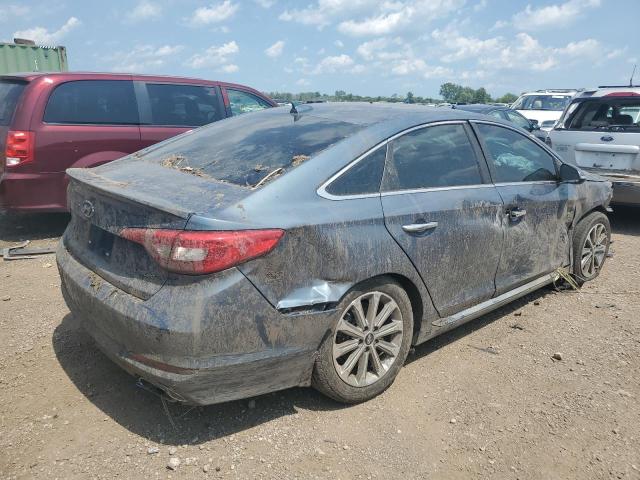 5NPE34AF6HH575239 - 2017 HYUNDAI SONATA SPORT BLUE photo 3