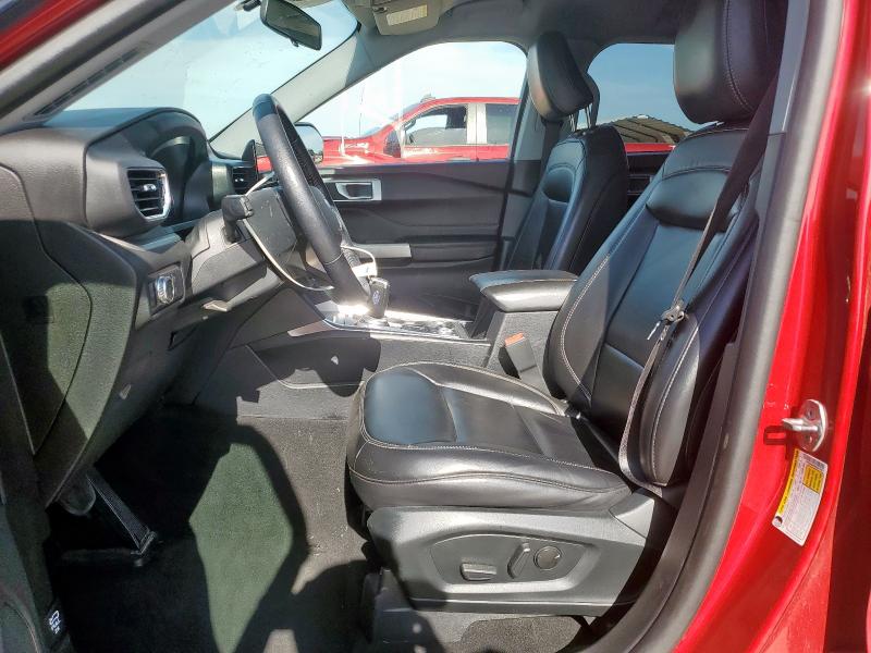 1FMSK8DH9MGA57887 - 2021 FORD EXPLORER XLT Красный фото 7