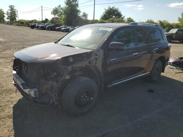 5TDDK3EH6DS216644 - 2013 TOYOTA HIGHLANDER LIMITED BURGUNDY photo 1