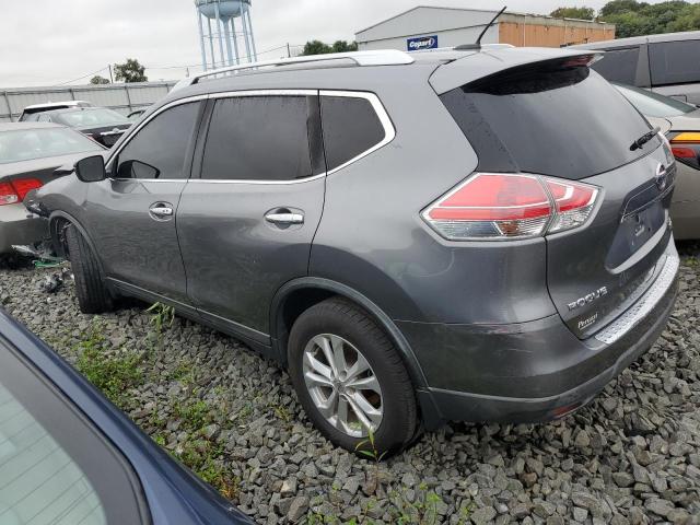 KNMAT2MV6GP727321 - 2016 NISSAN ROGUE S GRAY photo 2