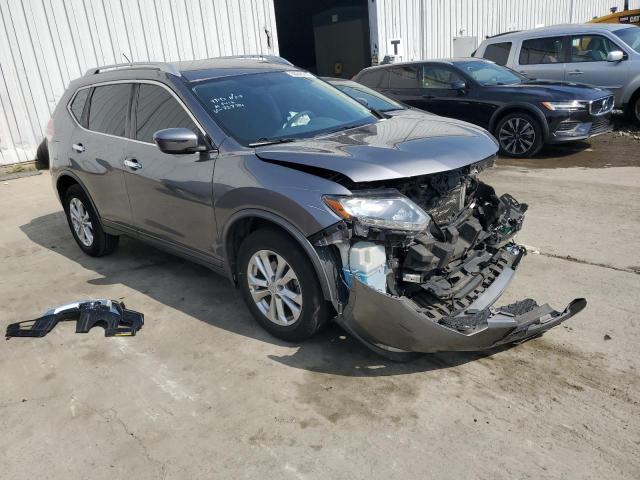 KNMAT2MV6GP727321 - 2016 NISSAN ROGUE S GRAY photo 4