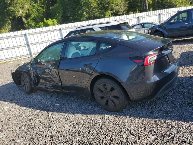 5YJ3E1EA3SF985985 - 2025 TESLA MODEL 3 GRAY photo 2