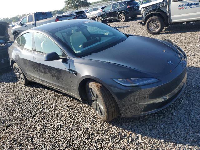 5YJ3E1EA3SF985985 - 2025 TESLA MODEL 3 GRAY photo 4
