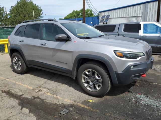 1C4PJMBN8KD238962 - 2019 JEEP CHEROKEE TRAILHAWK SILVER photo 4