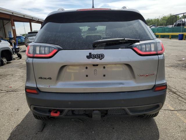1C4PJMBN8KD238962 - 2019 JEEP CHEROKEE TRAILHAWK SILVER photo 6