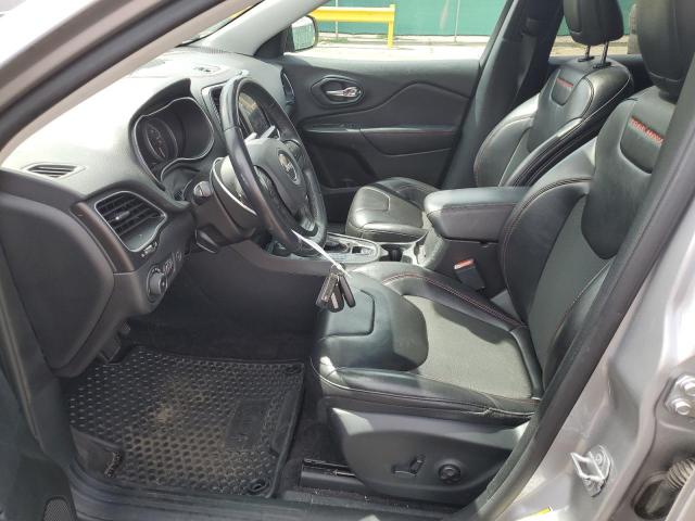 1C4PJMBN8KD238962 - 2019 JEEP CHEROKEE TRAILHAWK SILVER photo 7