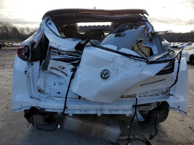 ZASFAKPN4J7B77977 - 2018 ALFA ROMEO STELVIO SPORT Weiß Foto 6