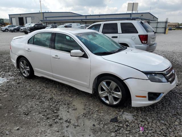 3FAHP0KC9BR328533 - 2011 FORD FUSION SPORT WHITE photo 4