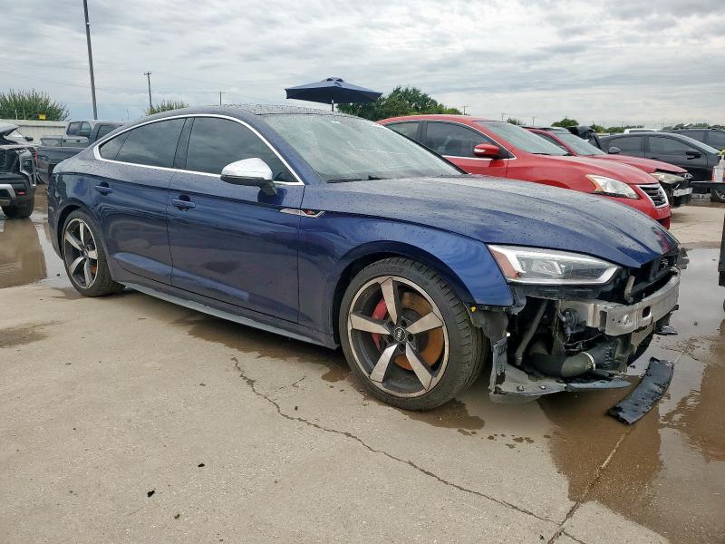 WAUB4CF56JA129032 - 2018 AUDI S5 PREMIUM PLUS Көк фото 4