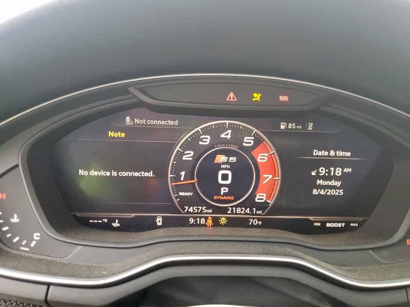 WAUB4CF56JA129032 - 2018 AUDI S5 PREMIUM PLUS Көк фото 9