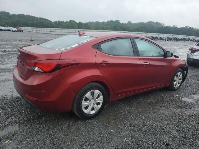 5NPDH4AE2GH756700 - 2016 HYUNDAI ELANTRA SE RED photo 3