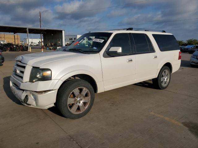 1FMJK1K56AEB54807 - 2010 FORD EXPEDITION EL LIMITED WHITE photo 1
