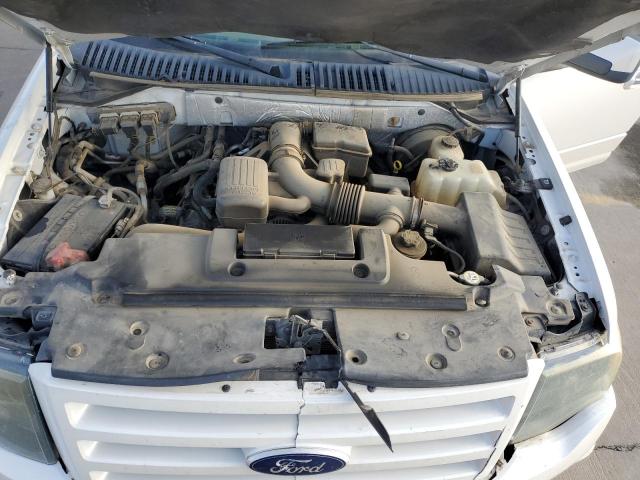1FMJK1K56AEB54807 - 2010 FORD EXPEDITION EL LIMITED WHITE photo 12