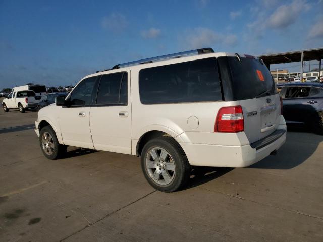 1FMJK1K56AEB54807 - 2010 FORD EXPEDITION EL LIMITED WHITE photo 2