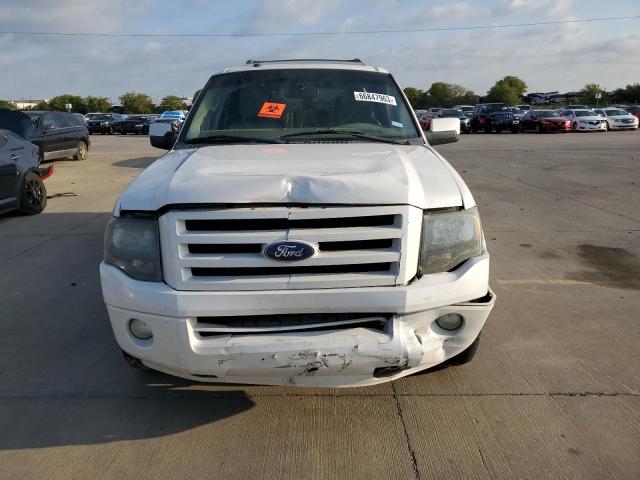 1FMJK1K56AEB54807 - 2010 FORD EXPEDITION EL LIMITED WHITE photo 5
