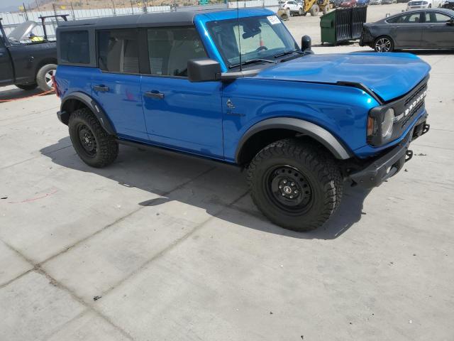 1FMEE5BHXMLA74775 - 2021 FORD BRONCO BASE BLUE photo 4
