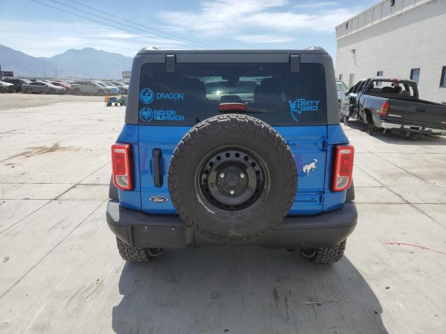 1FMEE5BHXMLA74775 - 2021 FORD BRONCO BASE BLUE photo 6