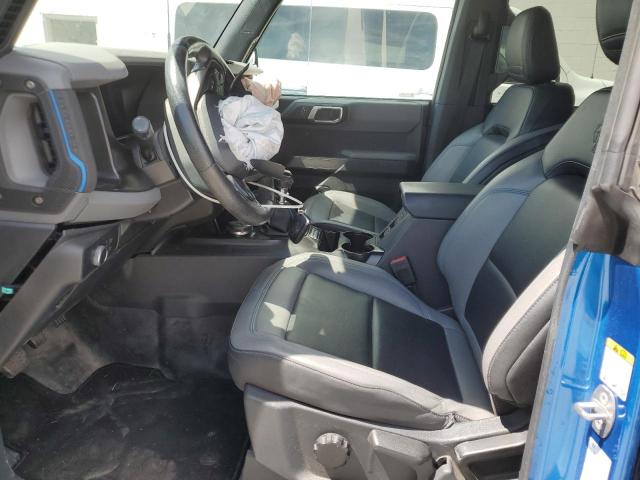 1FMEE5BHXMLA74775 - 2021 FORD BRONCO BASE BLUE photo 7