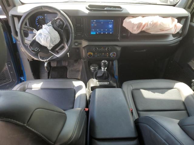 1FMEE5BHXMLA74775 - 2021 FORD BRONCO BASE BLUE photo 8