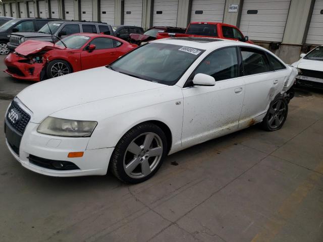 WAUDH74FX8N116528 - 2008 AUDI A6 3.2 QUATTRO WHITE photo 1