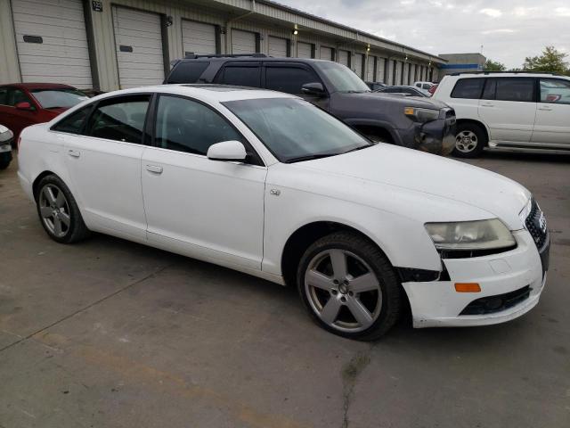 WAUDH74FX8N116528 - 2008 AUDI A6 3.2 QUATTRO WHITE photo 4