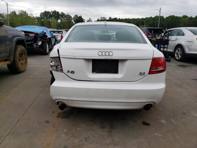 WAUDH74FX8N116528 - 2008 AUDI A6 3.2 QUATTRO WHITE photo 6