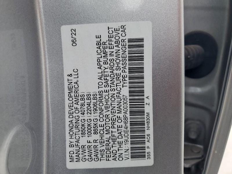 19UDE4H68PA003057 - 2023 ACURA INTEGRA A-SPEC TECH SILVER photo 13