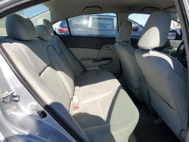 19XFB2F57CE302027 - 2012 HONDA CIVIC LX SILVER photo 10