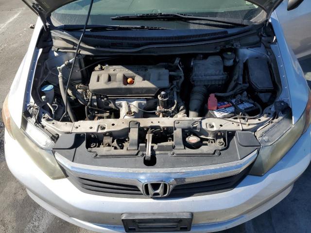 19XFB2F57CE302027 - 2012 HONDA CIVIC LX SILVER photo 11