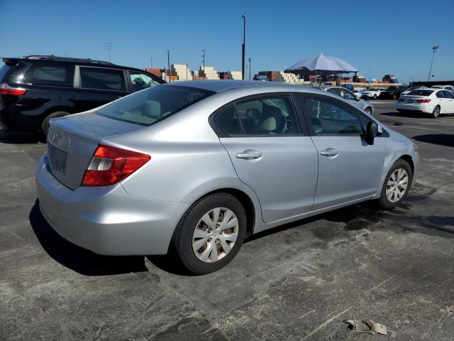 19XFB2F57CE302027 - 2012 HONDA CIVIC LX SILVER photo 3