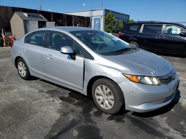 19XFB2F57CE302027 - 2012 HONDA CIVIC LX SILVER photo 4