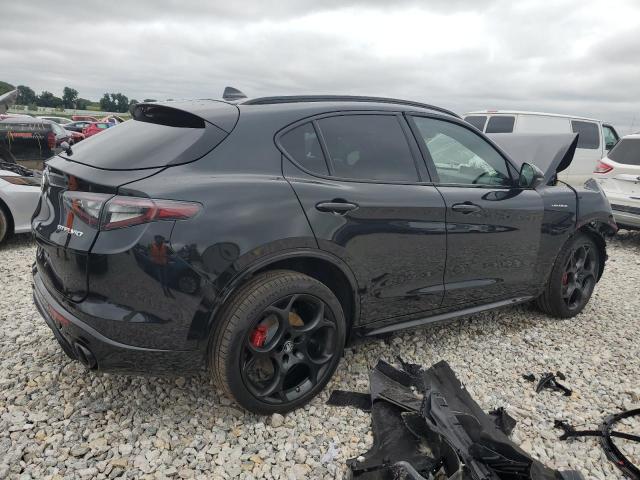 ZASPAKBNXR7D70724 - 2024 ALFA ROMEO STELVIO TI BLACK photo 3