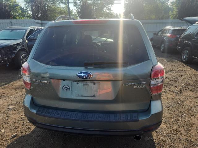 JF2SJAEC4EH405917 - 2014 SUBARU FORESTER 2.5I PREMIUM GREEN photo 6
