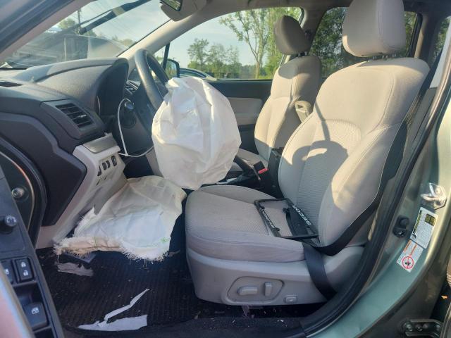 JF2SJAEC4EH405917 - 2014 SUBARU FORESTER 2.5I PREMIUM GREEN photo 7