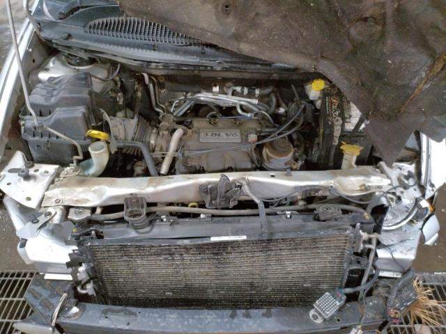 2C4GP54L85R250241 - 2005 CHRYSLER TOWN & COU TOURING SILVER photo 12