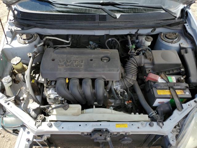 2T1KR32E75C407058 - 2005 TOYOTA COROLLA MA XR SILVER photo 11