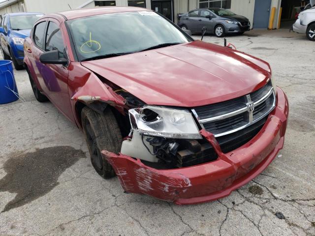 1B3CC4FB0AN124697 - 2010 DODGE AVENGER SXT RED photo 1