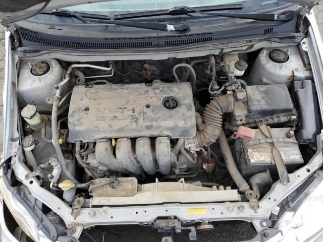 1NXBR32E86Z583584 - 2006 TOYOTA COROLLA CE ვერცხლისფერი ფოტო 11