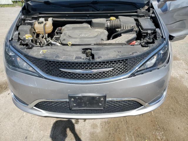 2C4RC1BGXJR290611 - 2018 CHRYSLER PACIFICA TOURING L SILVER photo 12