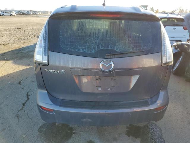 JM1CR293480313348 - 2008 MAZDA MAZDA5 GRAY photo 6