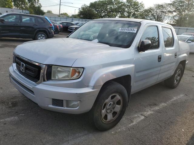 5FPYK16209B105929 - 2009 HONDA RIDGELINE RT SILVER photo 1